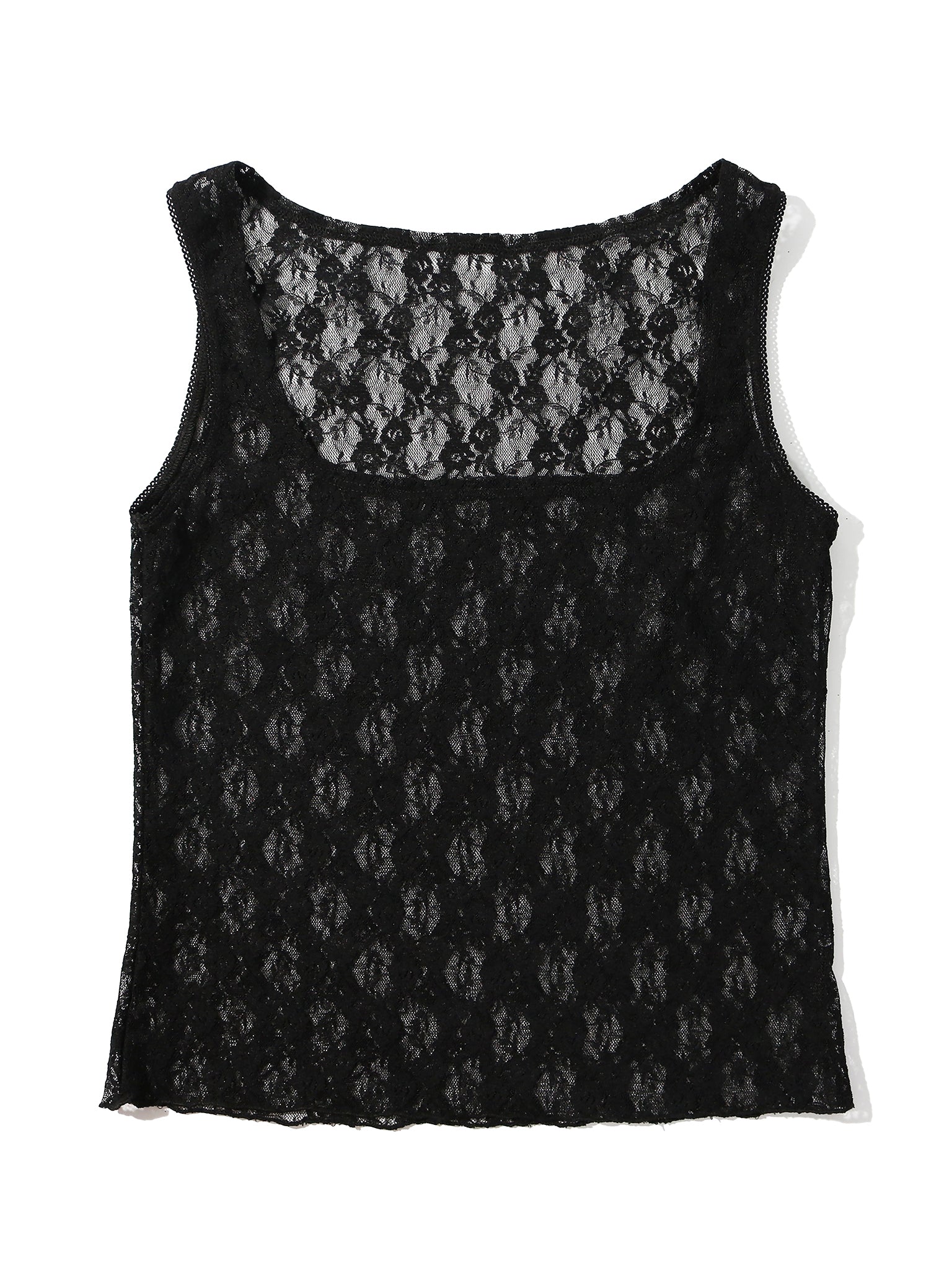 Lexi Wood X Hanky Panky Alina Square Neck Cami Black Sale