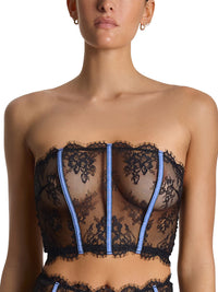 Lexi Wood X Hanky Panky Katrina Corset Denim Sale