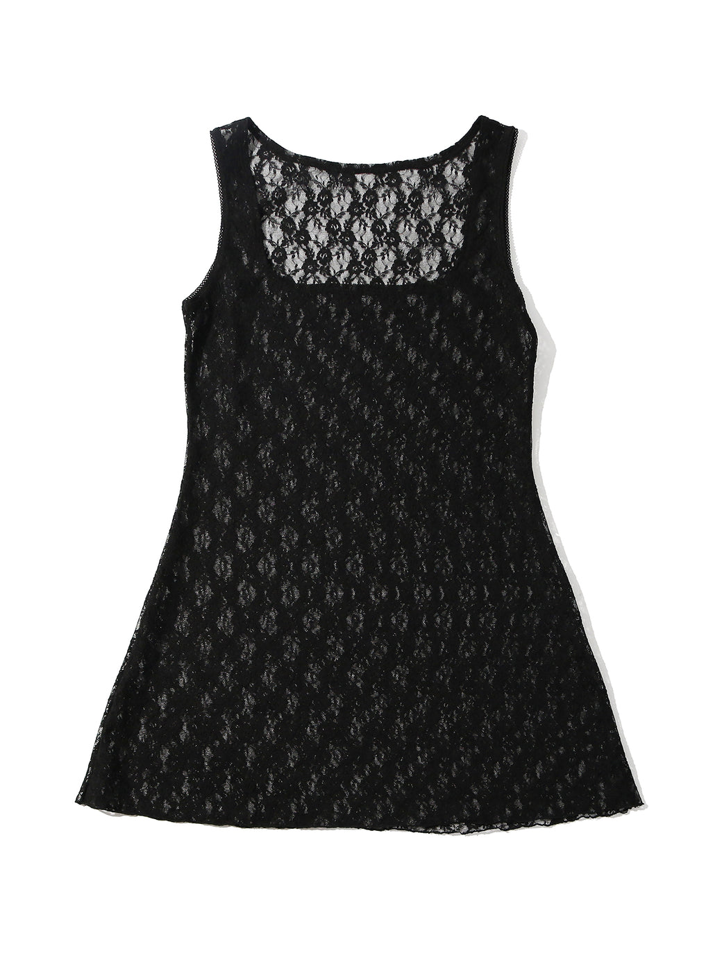 Lexi Wood X Hanky Panky Kristi Square Neck Chemise Black Sale