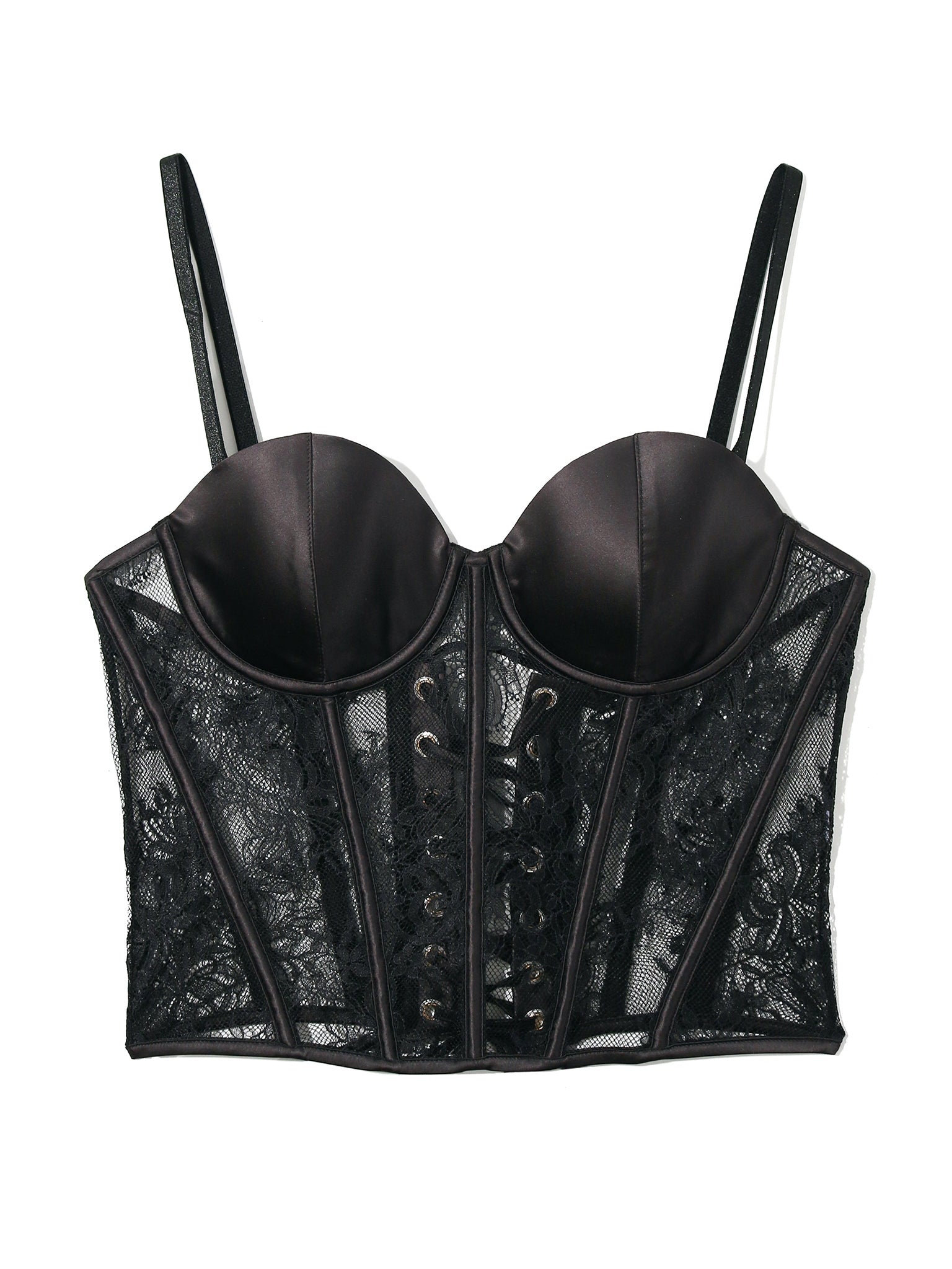 Lexi Wood X Hanky Panky Shannon Bustier Black Sale