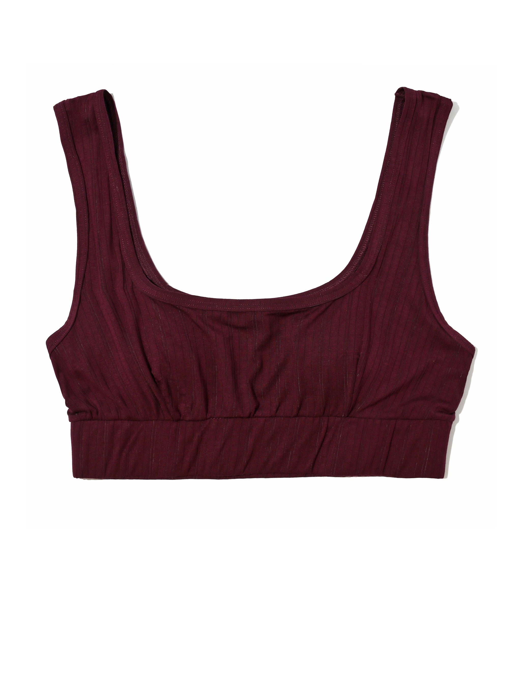 MellowLuxe™ Lounge Bralette Dried Cherry Red Sale
