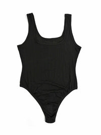 MellowLuxe™ Square Neck Bodysuit Black Sale