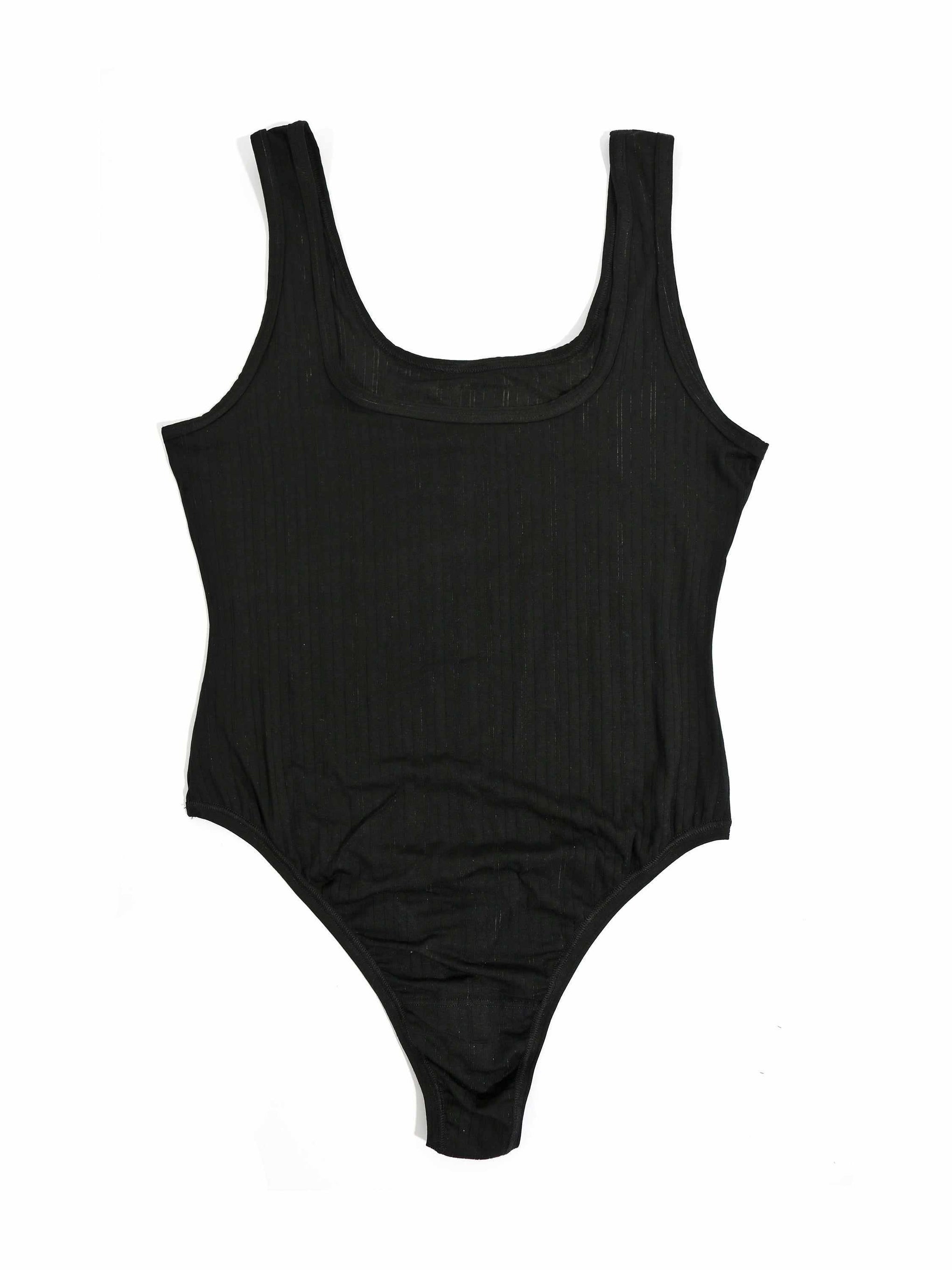 MellowLuxe™ Square Neck Bodysuit Black Sale
