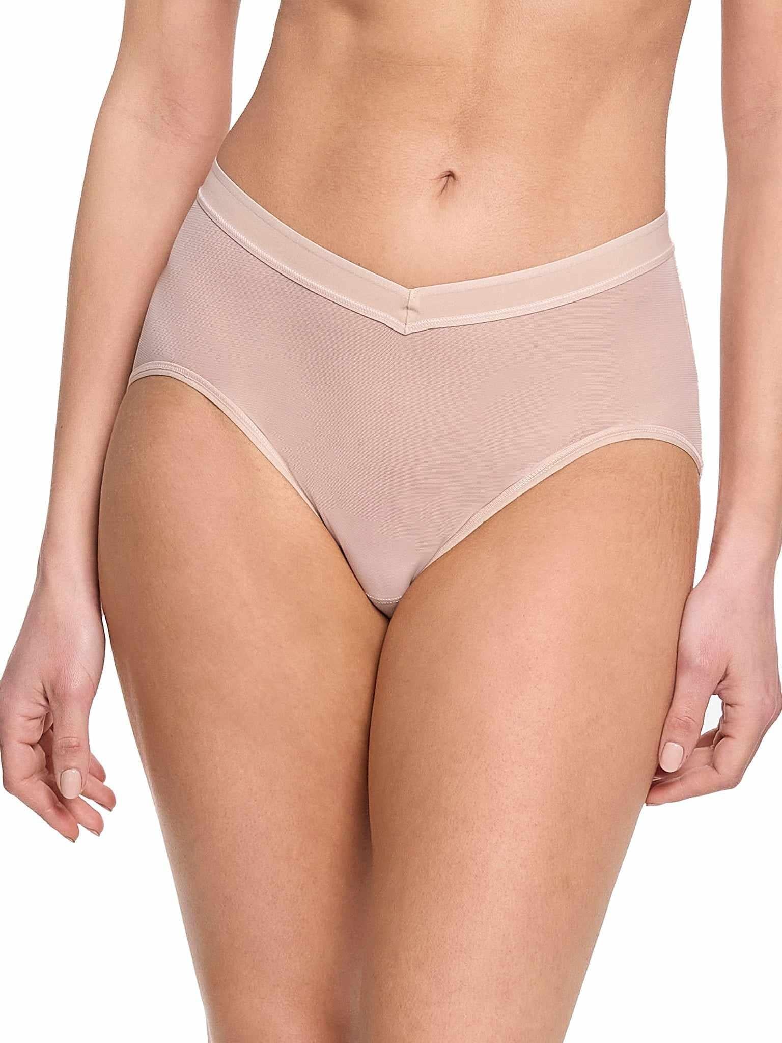 Mesh High Cut French Brief Chai  Black Friday Sale