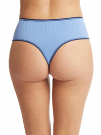 MoveCalm™ High Rise Thong Cool Water Blue Sale