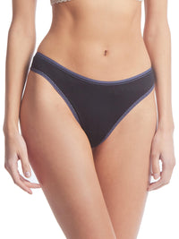 MoveCalm™ Natural Rise Thong Black