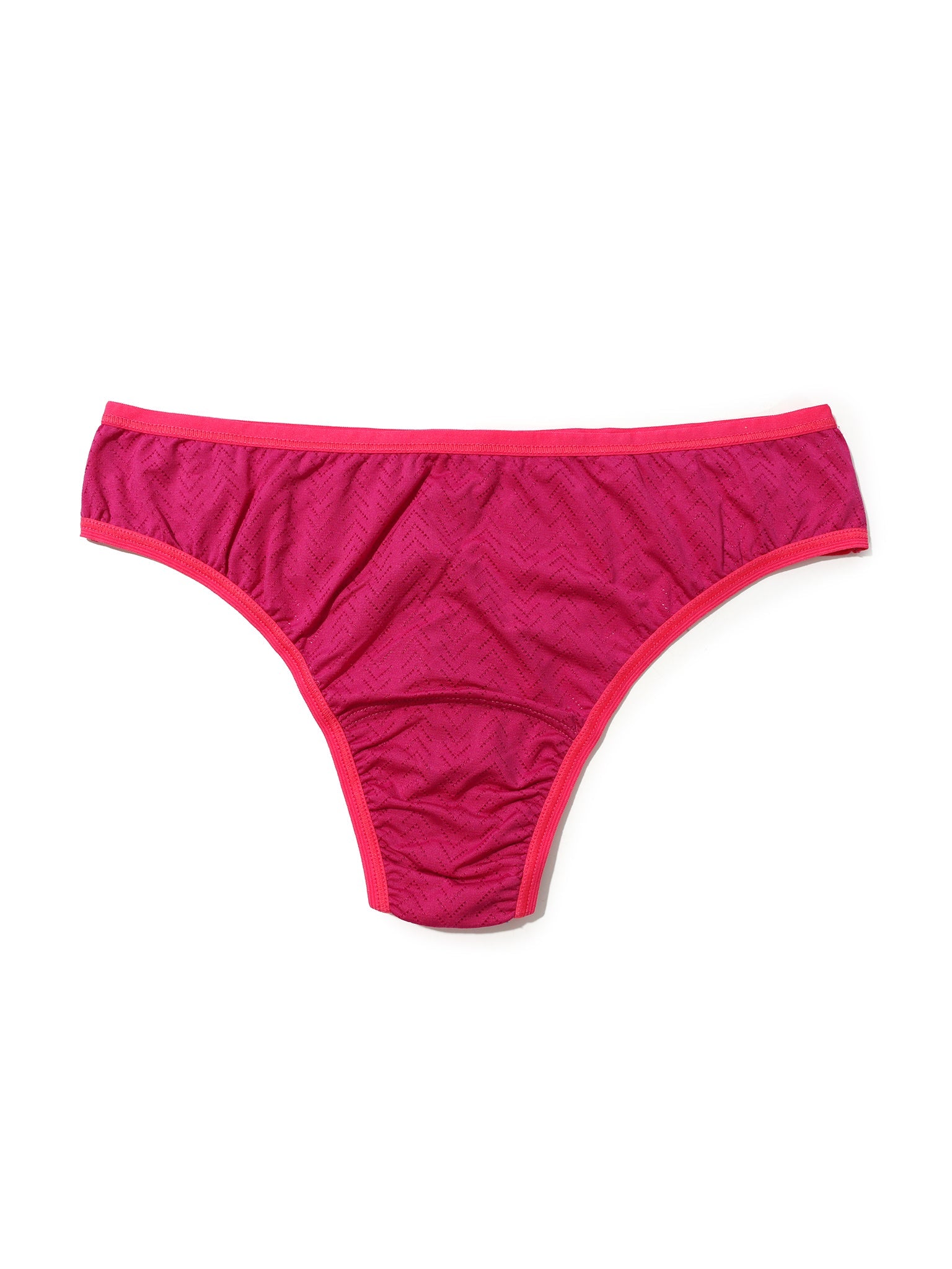 MoveCalm™ Natural Rise Thong Summer Plum Pink