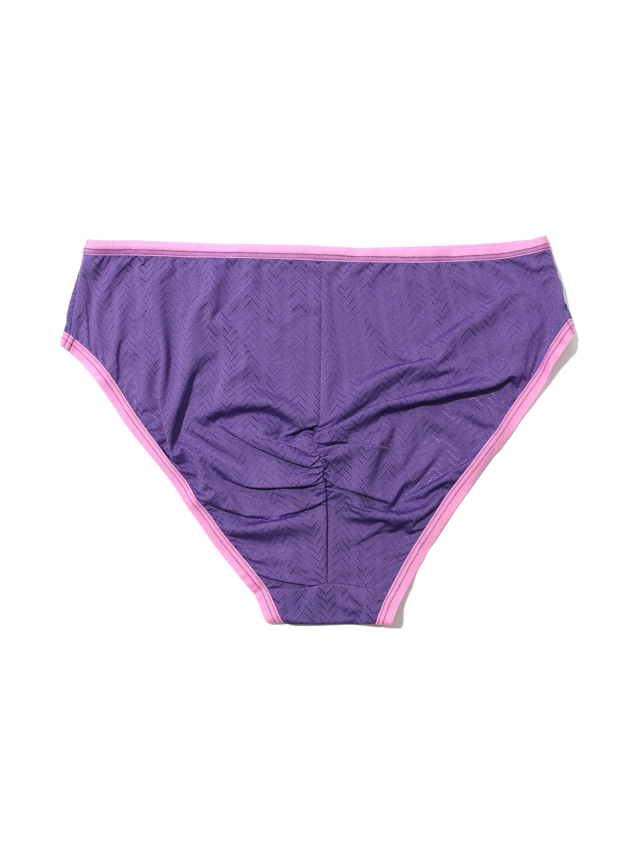 MoveCalm™ Rouched Brief Acai Berry Purple