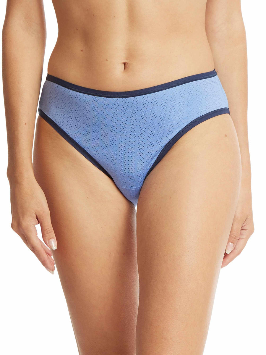 MoveCalm™ Ruched Brief Cool Water Blue Sale