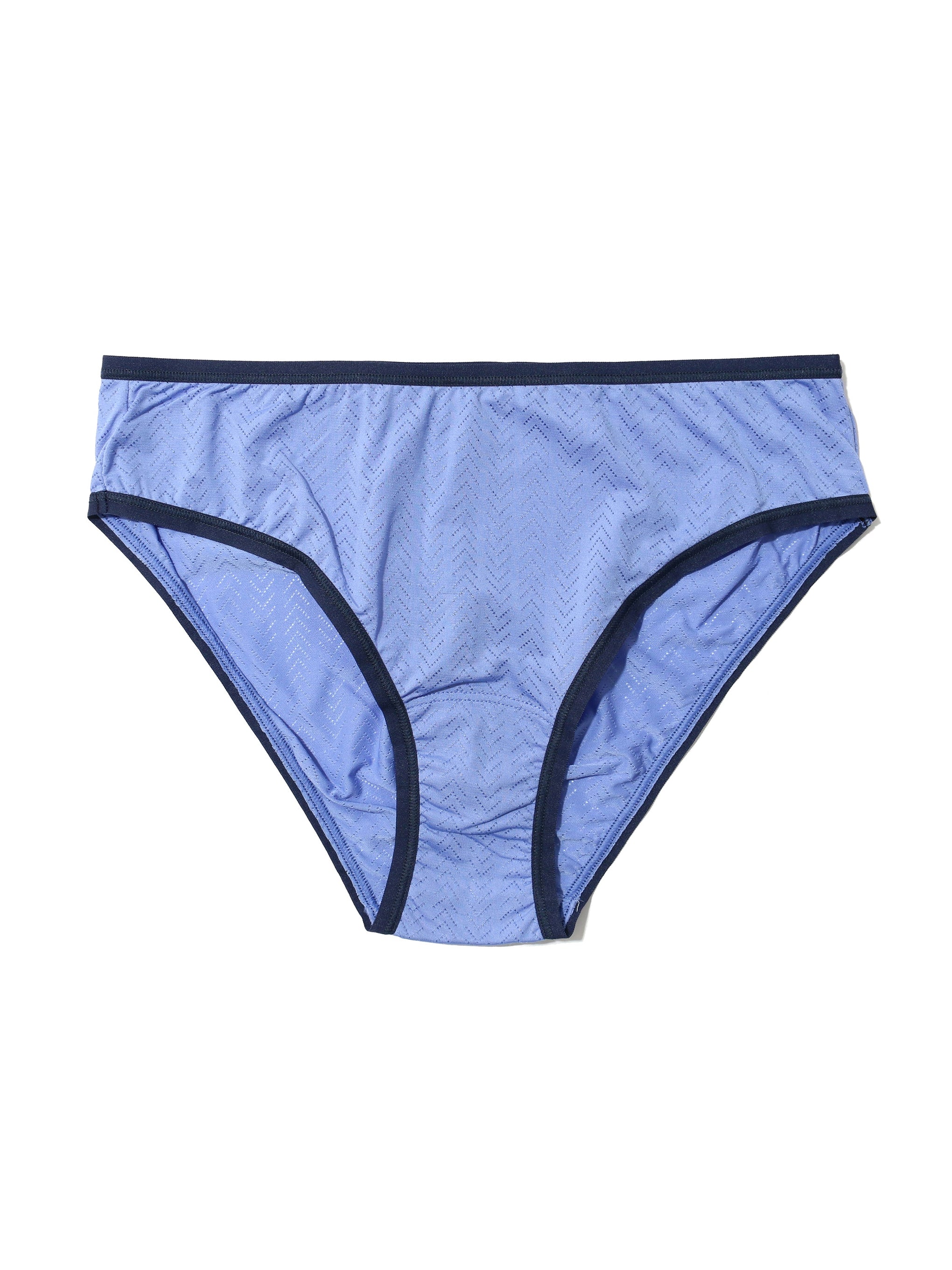 MoveCalm™ Ruched Brief Cool Water Blue/Bicoastal Blue