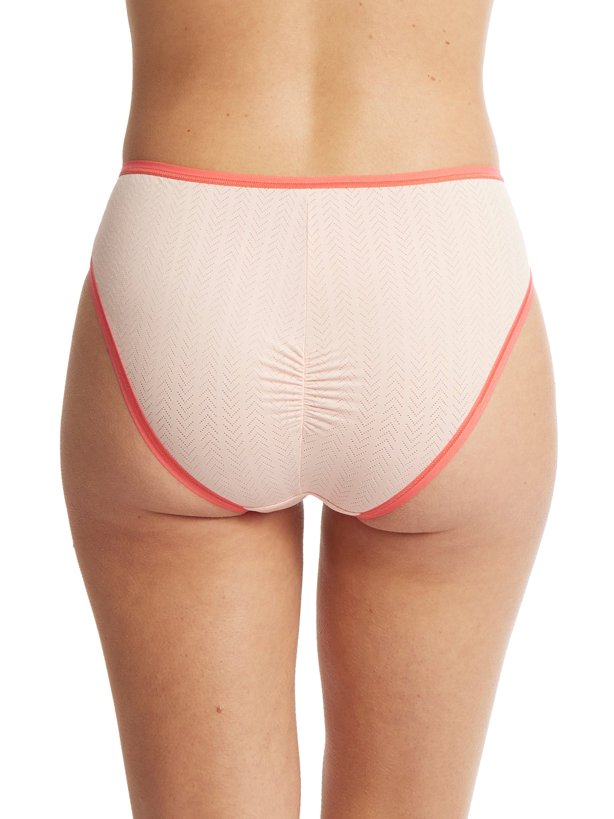 MoveCalm™ Ruched Brief Sweet Nothing Pink