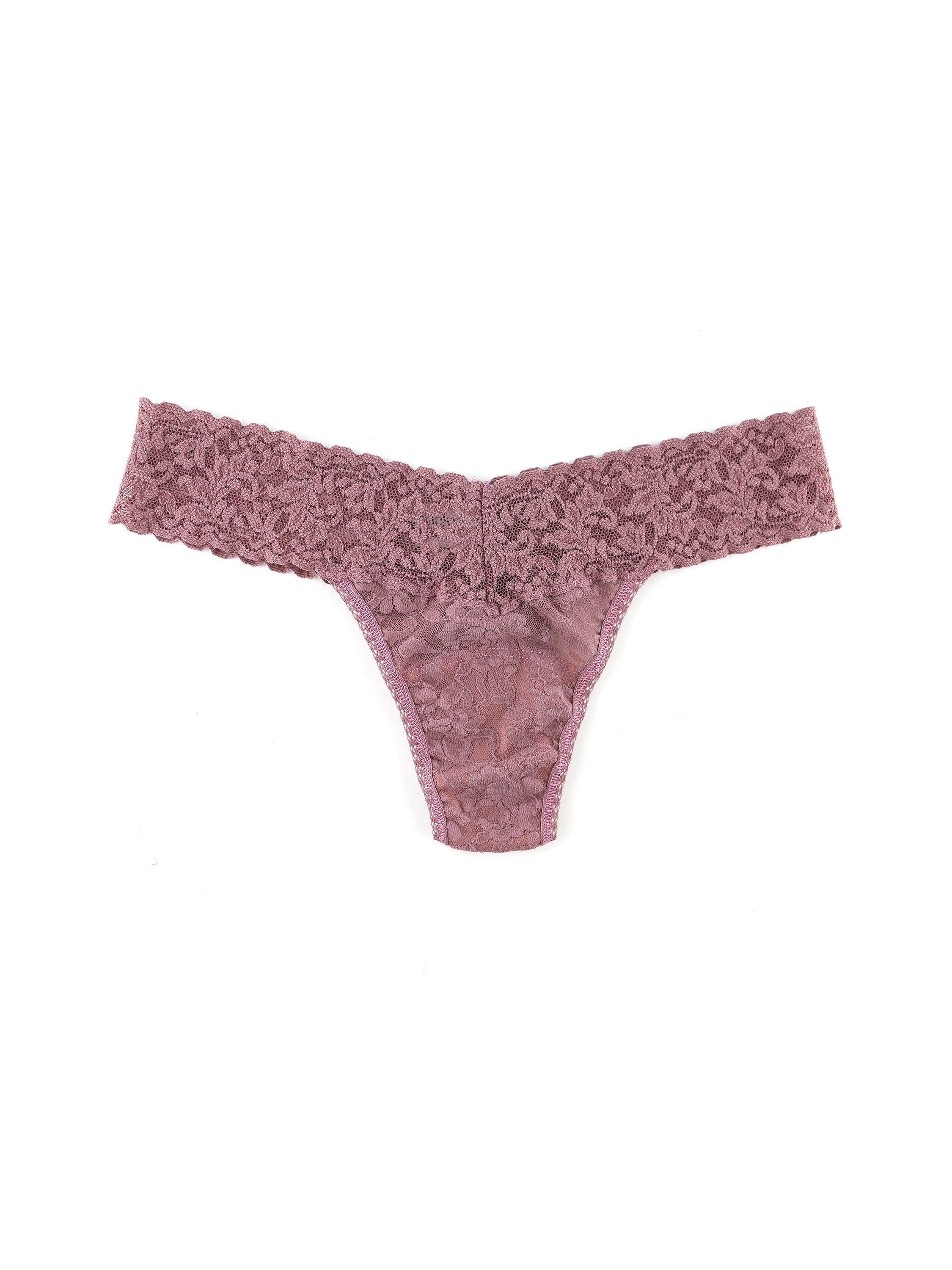 (取寄) ハンキー パンキー レディース ピティート シグニチャー レース トング Hanky Panky women Petite Signature Lace Thong Herb Green Petite Products