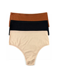 PlayStretch™ High Rise Thong 3 Pack Black Friday Sale