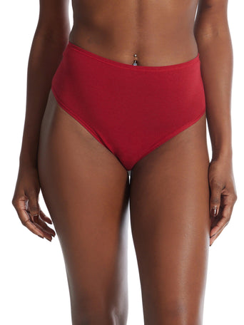 PlayStretch™ High Rise Thong Cayenne Red Sale