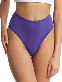 PlayStretch™ High Rise Thong Raw Amethyst Purple Sale