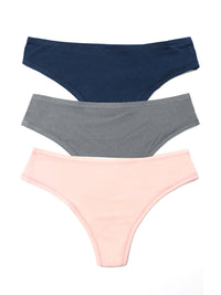 PlayStretch™ Natural Rise Thong 3 Pack Sale