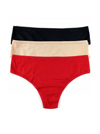 PlayStretch™ Natural Rise Thong 3 Pack Sale