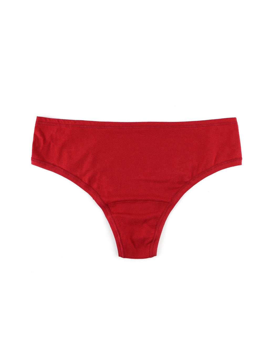 PlayStretch™ Natural Rise Thong Cayenne Red