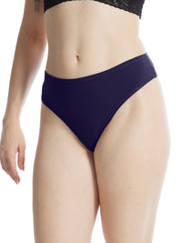 PlayStretch™ Natural Rise Thong Concord Purple