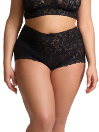 Plus Retro Boyshort Black Sale