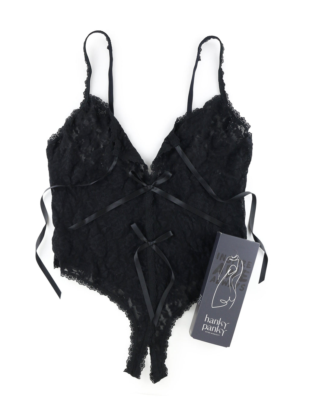 Plus Size Birthday Suit Packaged Crotchless Teddy Sale | Hanky Panky