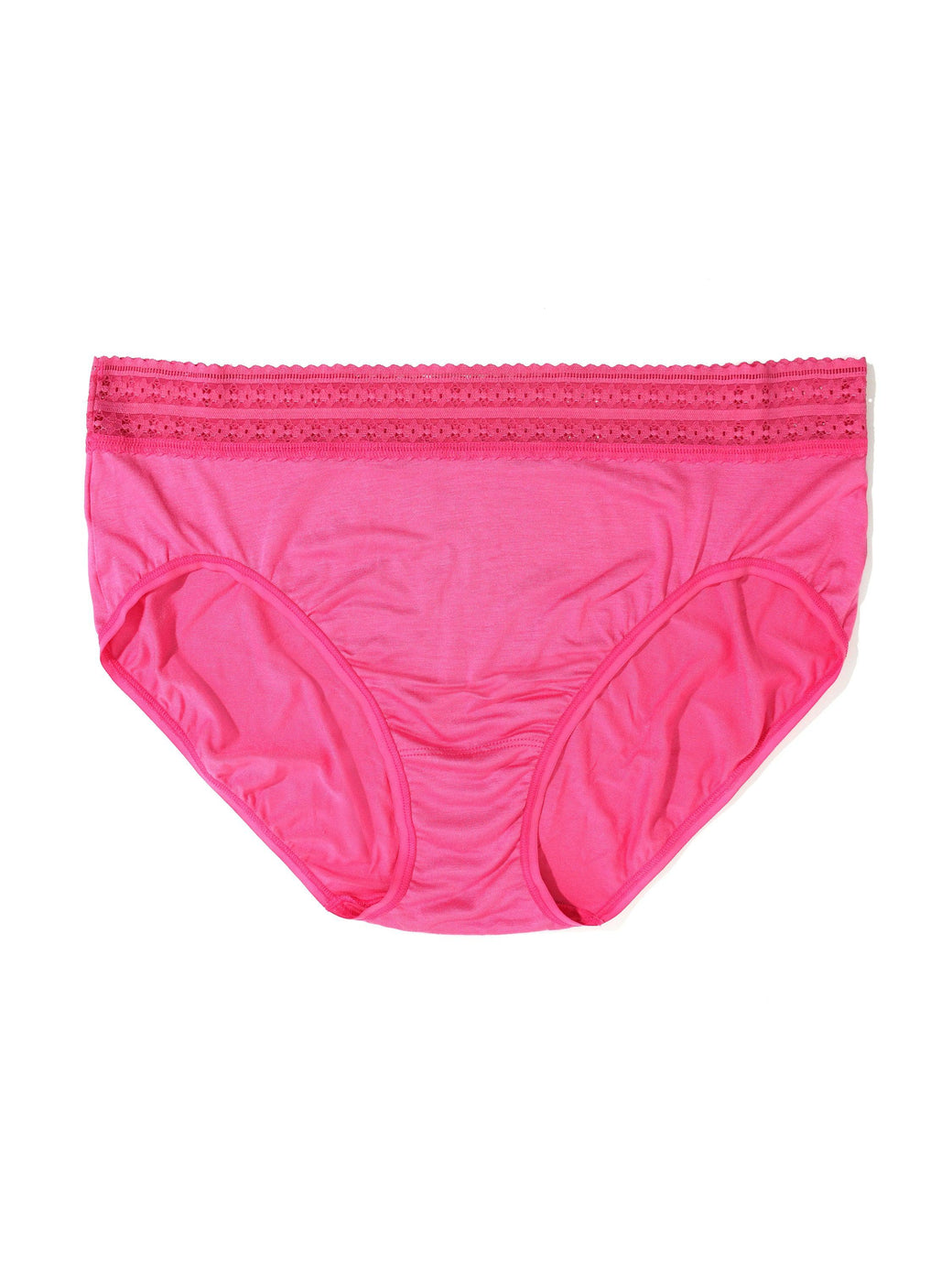 Plus Size DreamEase™ French Brief Exclusive Kiss From A Rose Pink