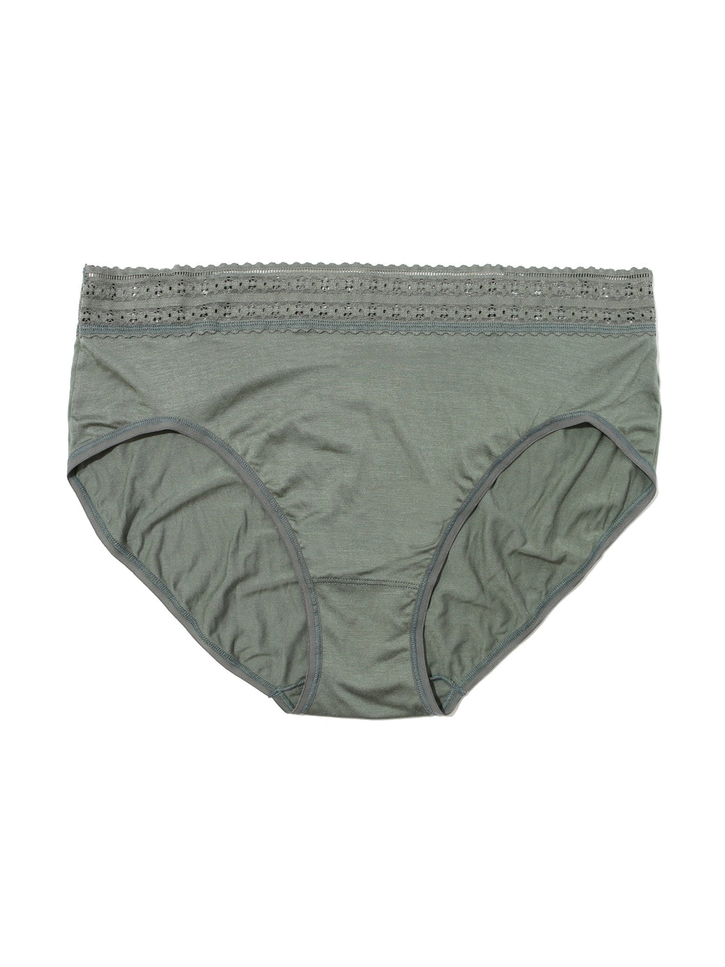 Plus Size DreamEase™ French Brief Spaced Out Grey