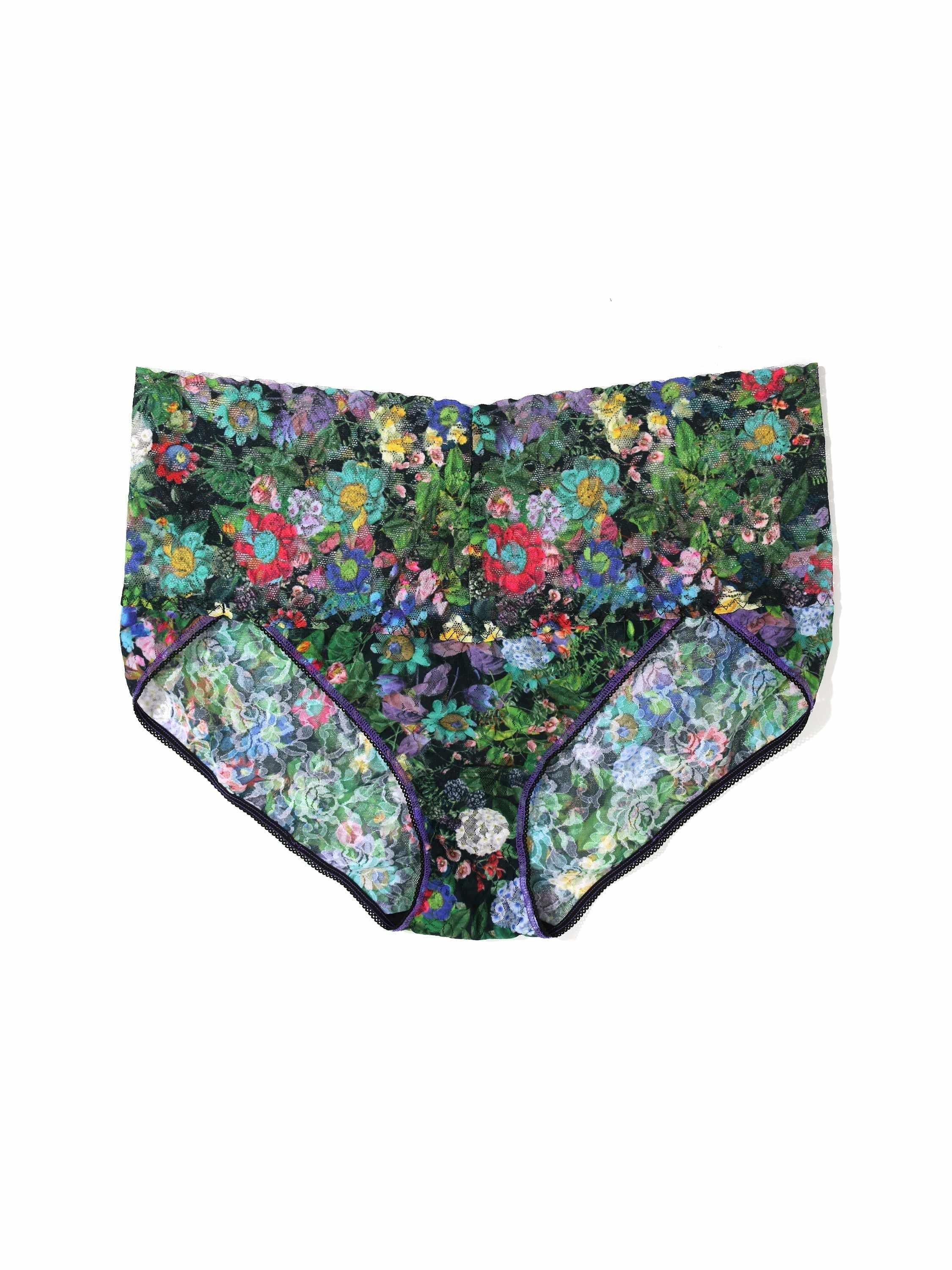 Plus Size Printed Retro Lace V-kini  Voices On The Veranda Sale