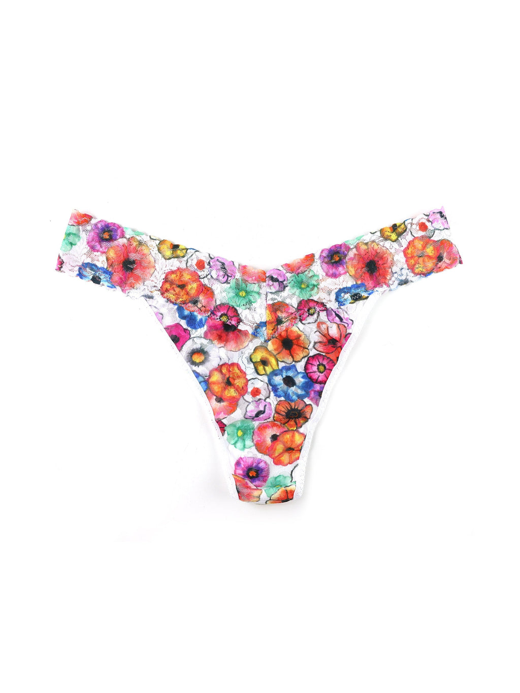 Plus Size Printed Signature Lace Thong Linger Awhile Sale | Hanky Panky