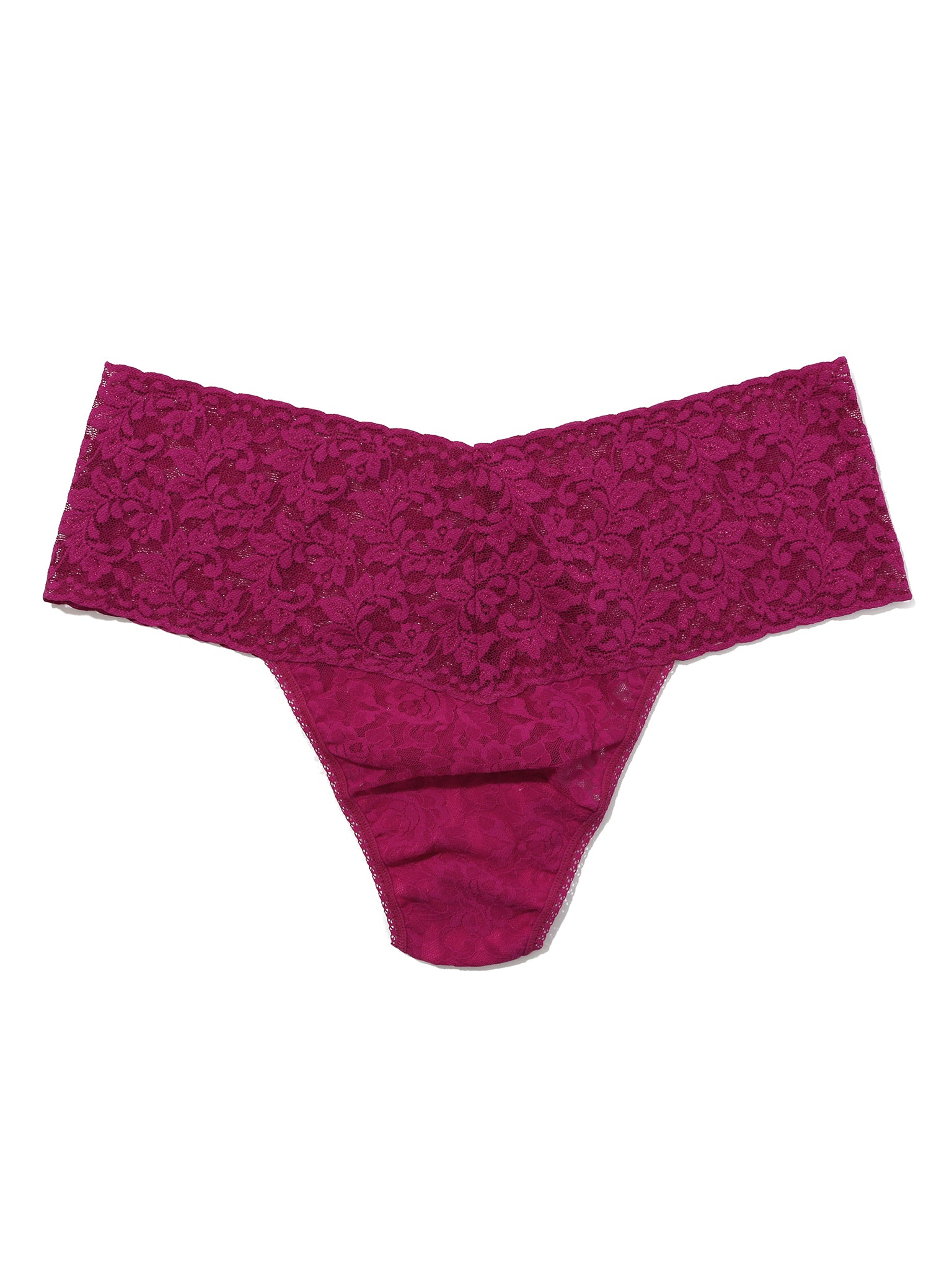 (取寄) ハンキー パンキー レディース レトロ レース トング Hanky Panky women Retro Lace Thong From The Vine Hanky-Panky-Plus-Size-Retro-