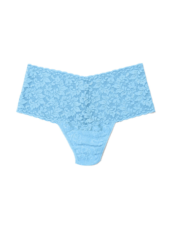 Womens Bold Blue Hanky Panky Daily Lace Original Rise Thong – KJ Beckett