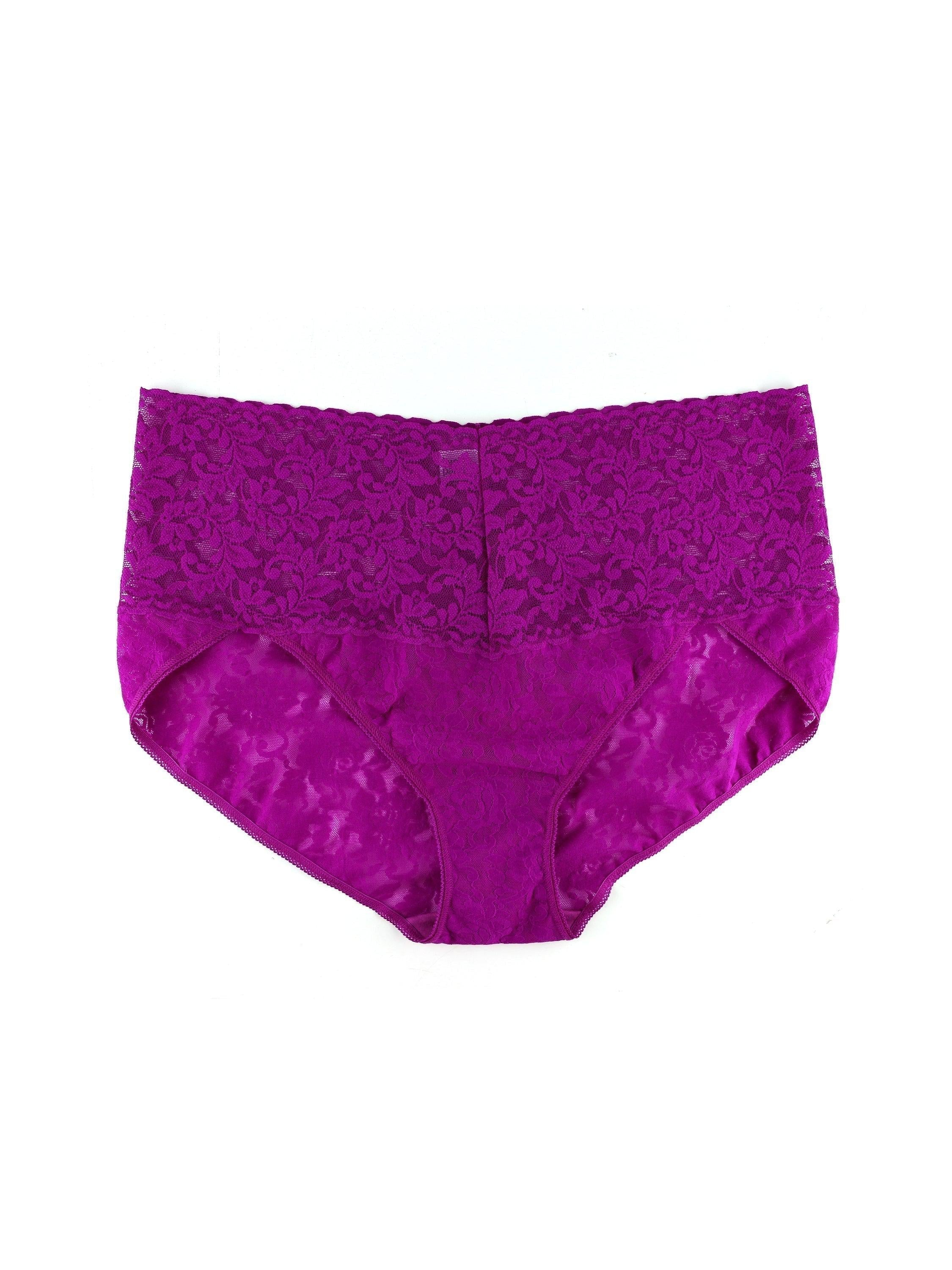 Plus Size Retro Lace V-kini Countess Pink Sale