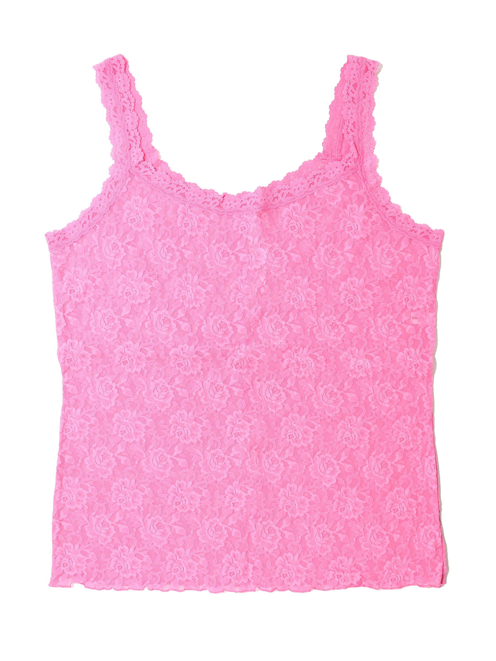 Plus Size Signature Lace Classic Cami Taffy Pink