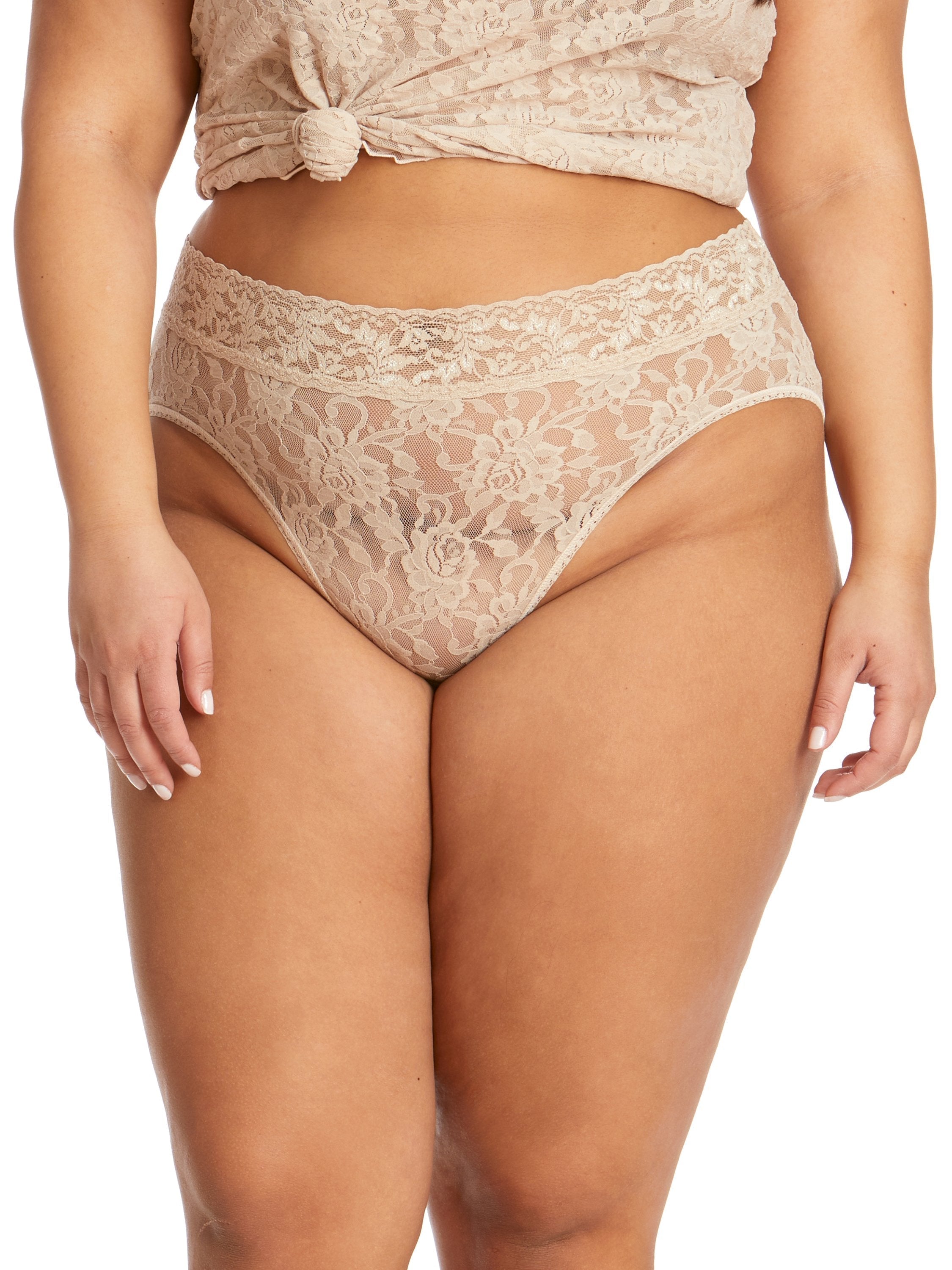 Plus Size High Waisted Knickers