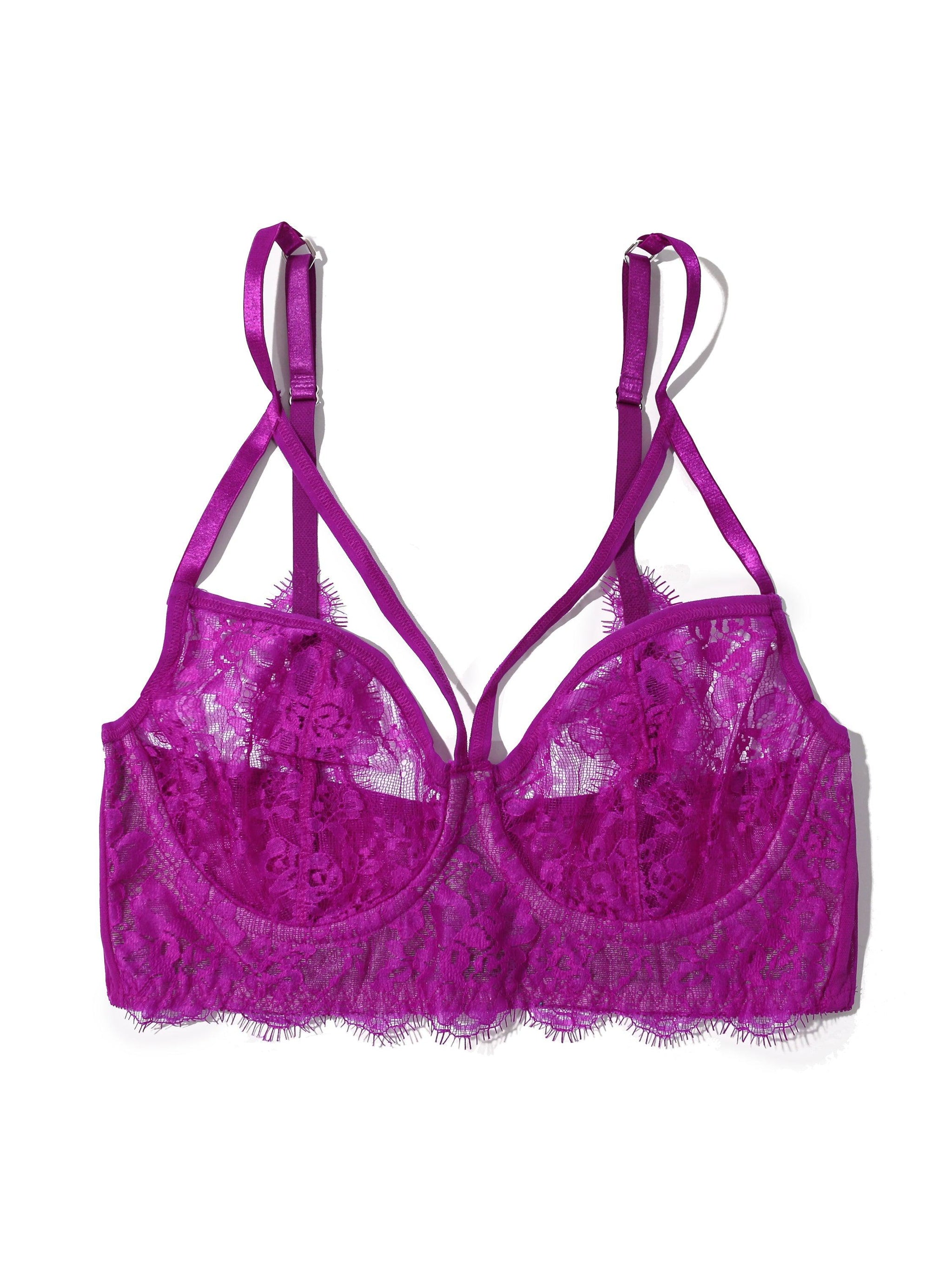 Buy Victoria's Secret PINK Vivid Magenta Pink Smooth Super Push Up Bra from  Next Luxembourg