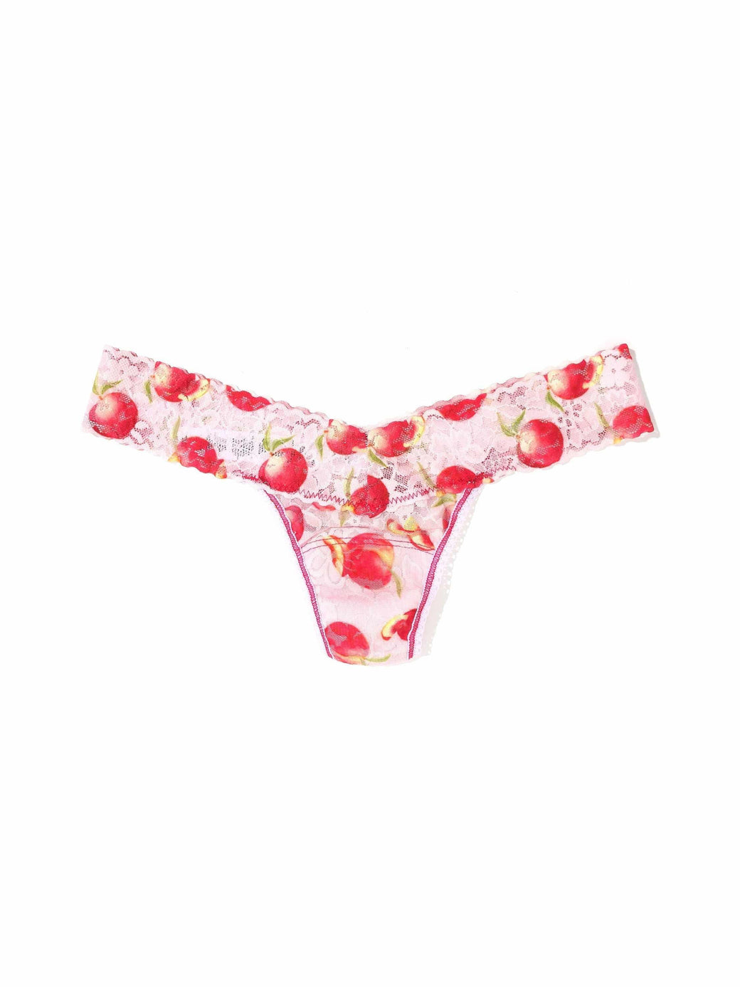 Printed Daily Lace™ Low Rise Thong Abundance