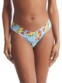 Printed Daily Lace™ Low Rise Thong Fresh Start