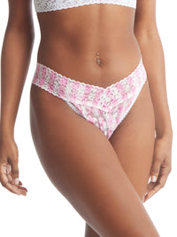 Printed Daily Lace™ Original Rise Thong Wanderlust Sale