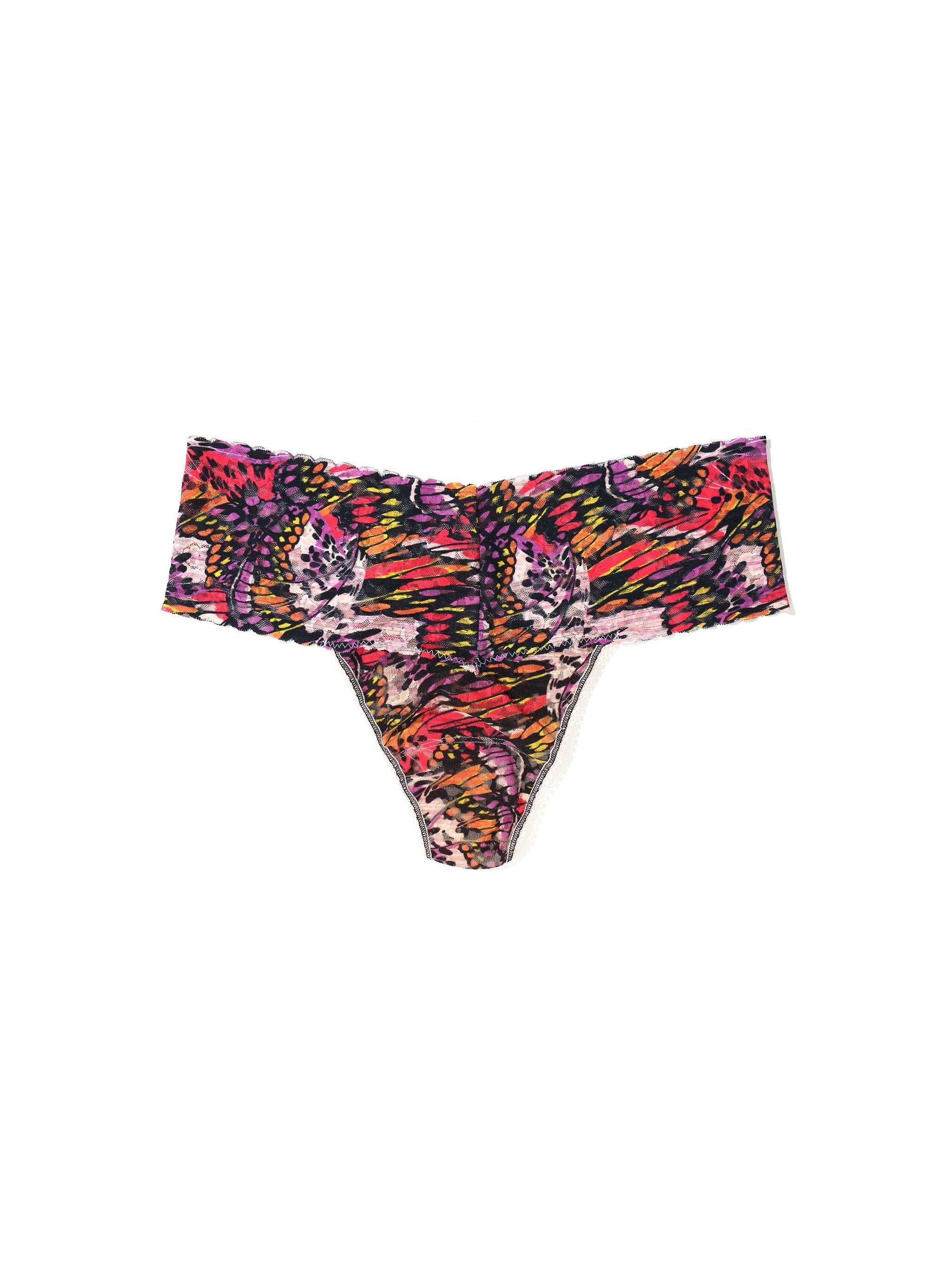 Printed Daily Lace™ Plus Size Retro Thong Warm Breeze Sale