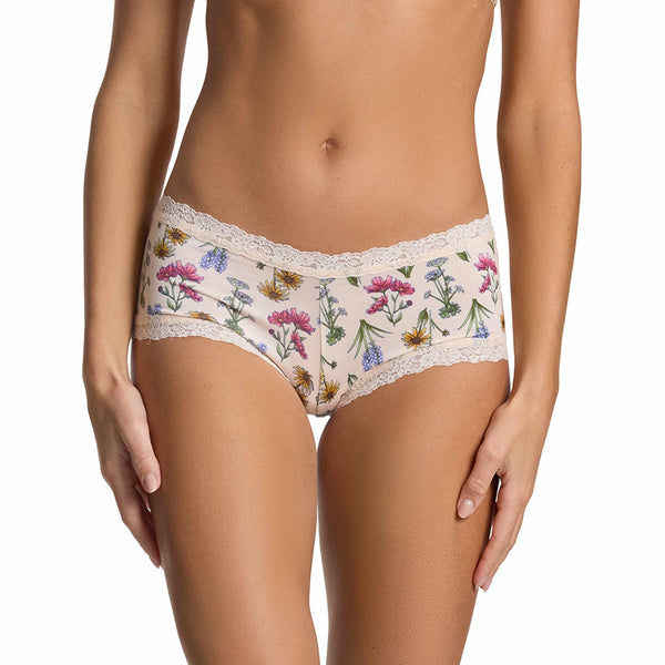 Printed DreamEase™ Boyshort Flourish