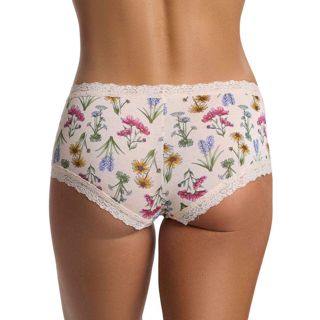Printed DreamEase™ Boyshort Flourish