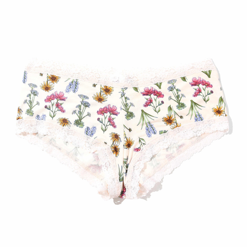 Printed DreamEase™ Boyshort Flourish