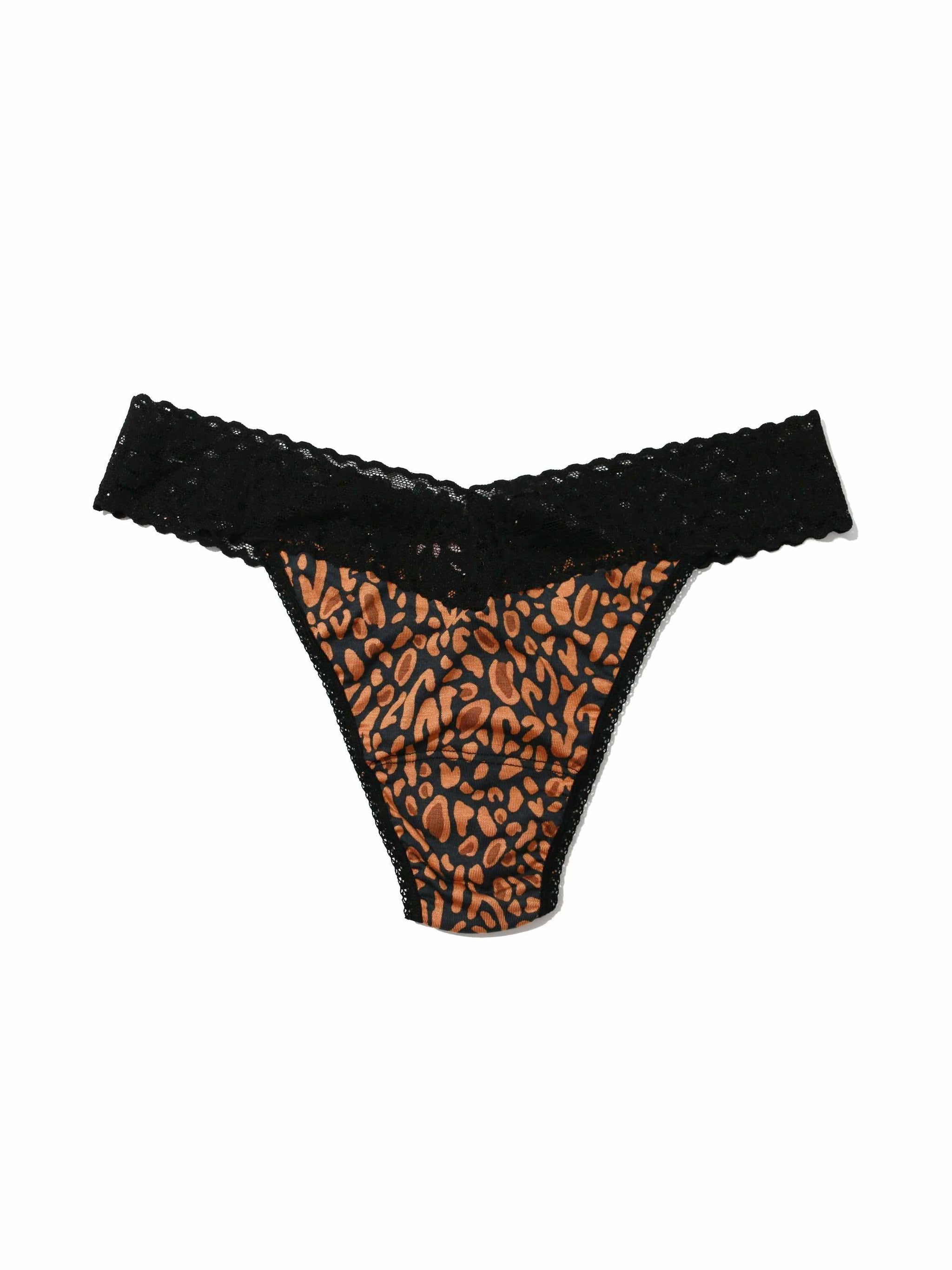 Printed DreamEase® Original Rise Thong So Wild