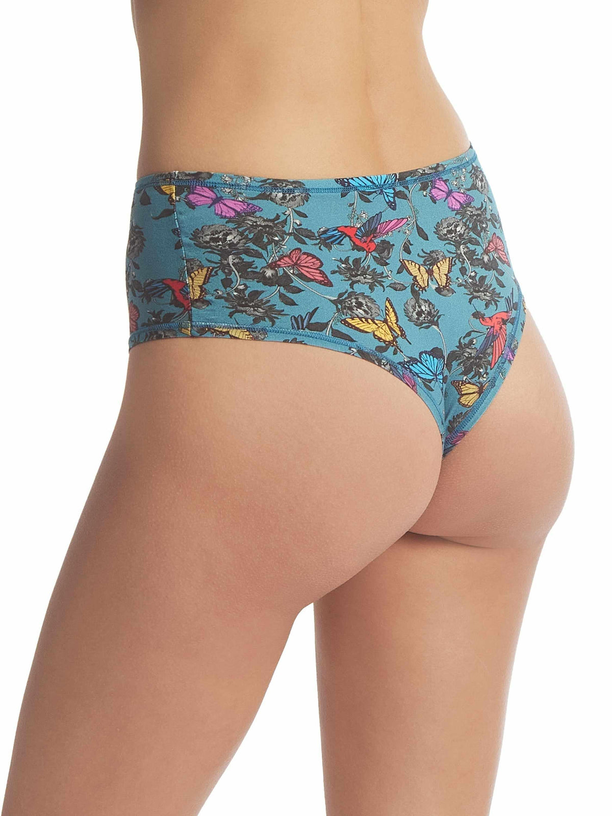 Printed PlayStretch™ High Rise Thong Wonderland Sale