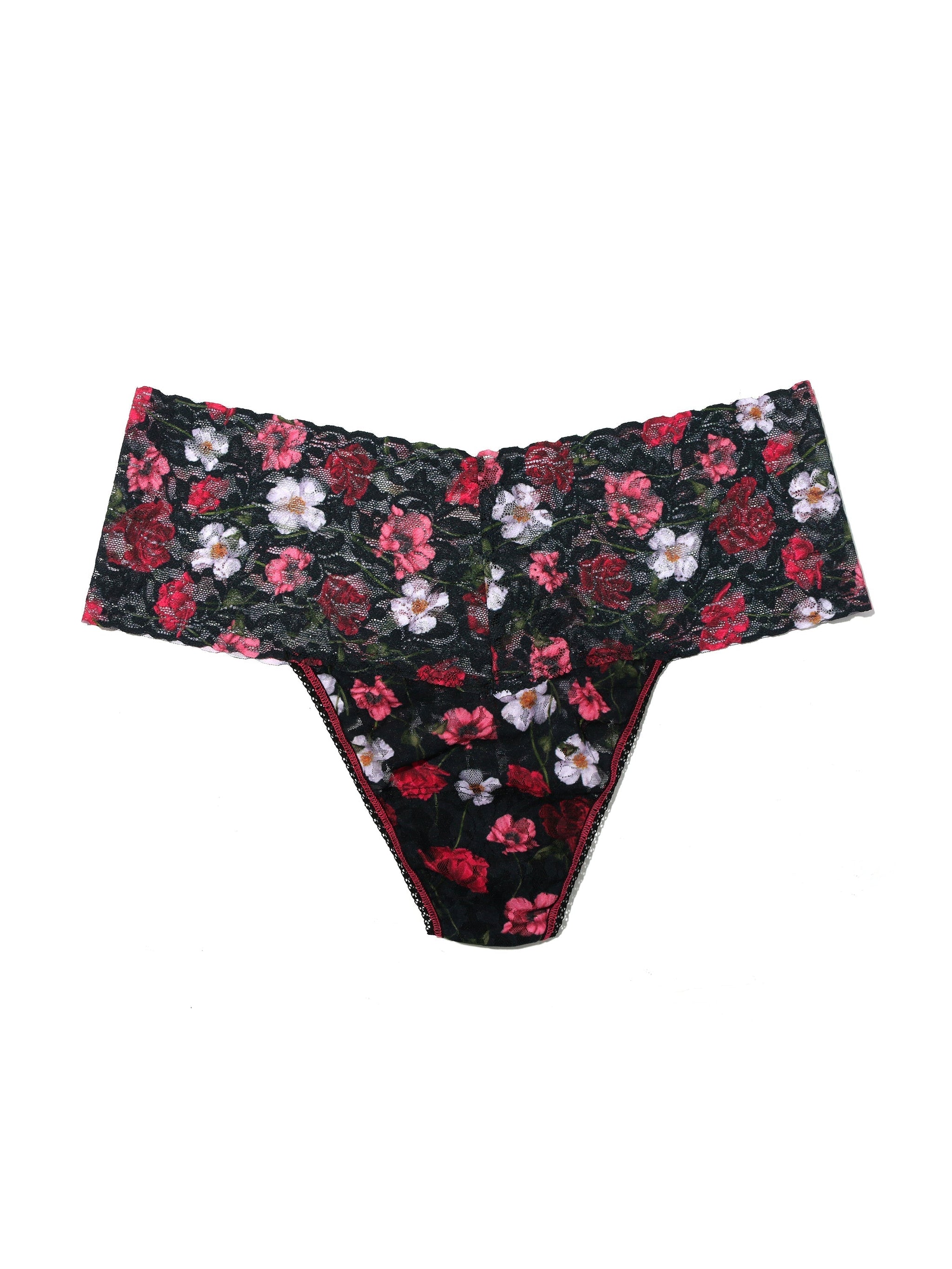 Printed Retro Lace Thong Am I Dreaming Sale