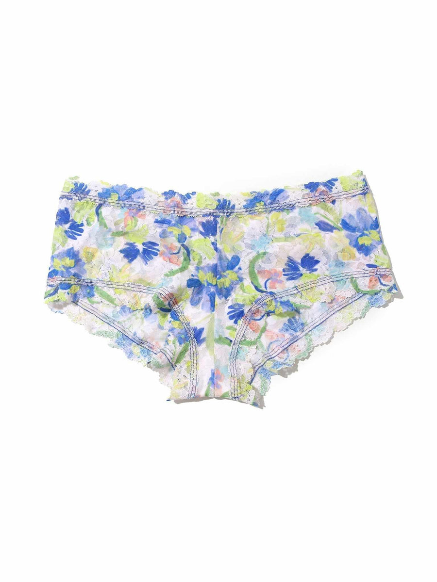 Printed Signature Lace® Boyshort Brush Strokes