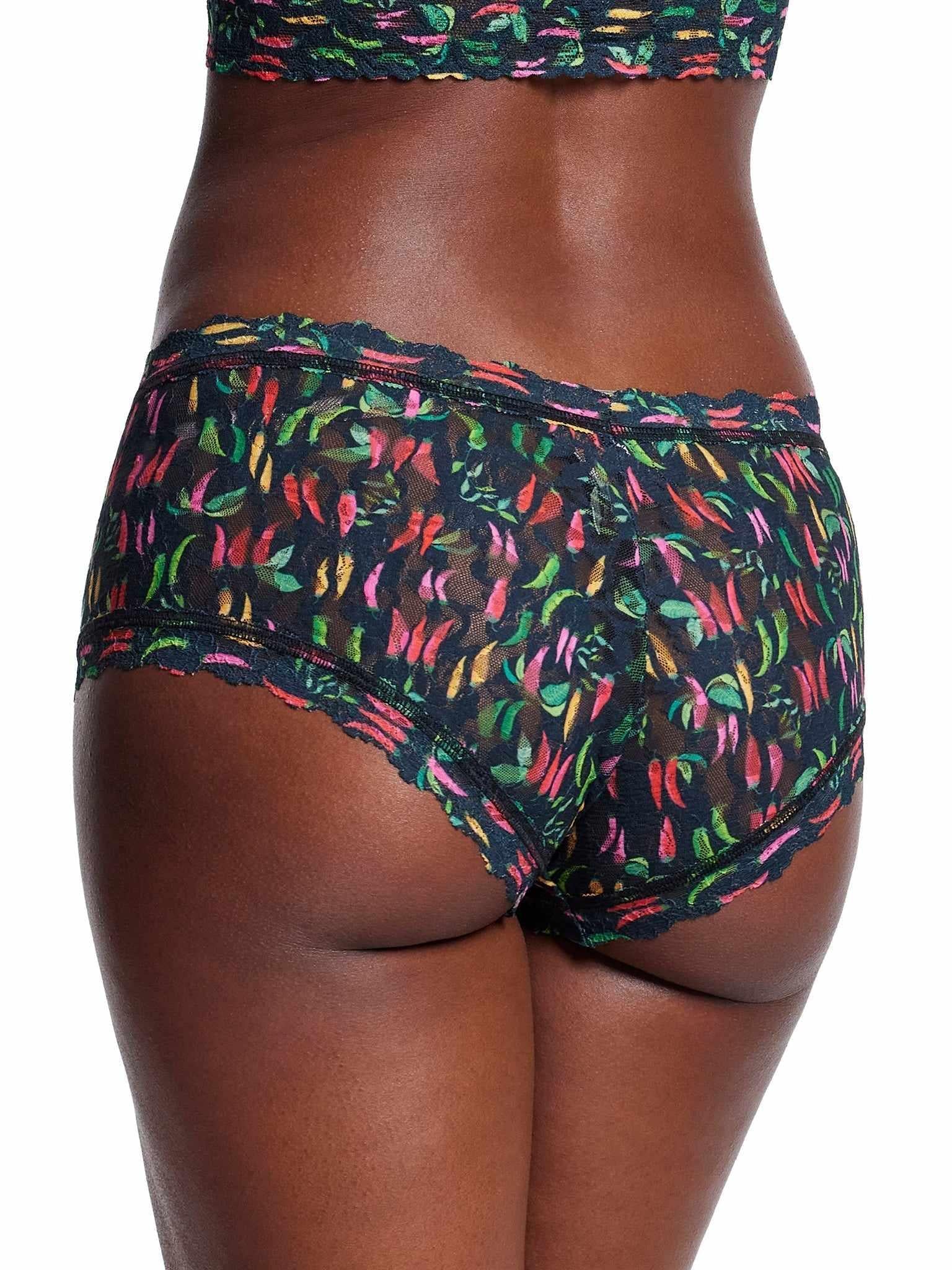 Printed Signature Lace® Boyshort Extra Spice - 2 for 1 Black Friday Sale