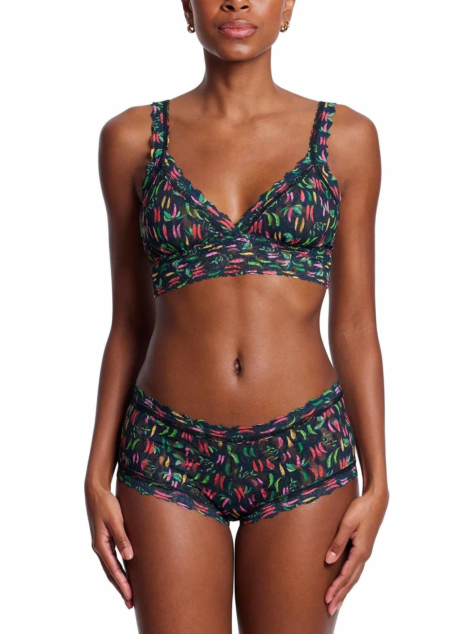 Printed Signature Lace® Boyshort Extra Spice - 2 for 1 Black Friday Sale