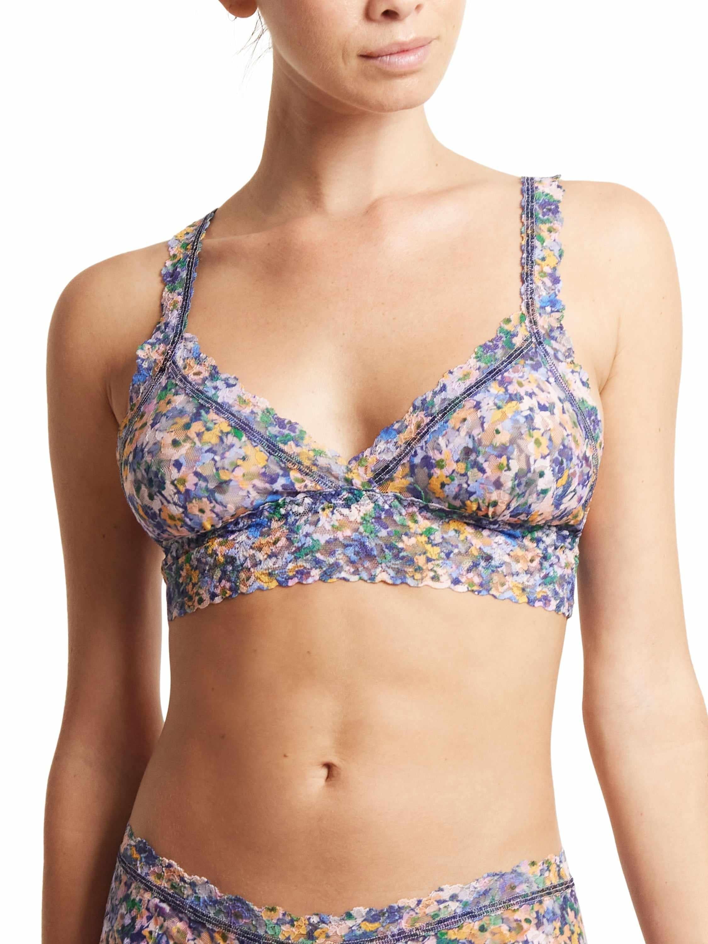 Printed Signature Lace® Crossover Bralette Staycation Sale