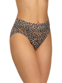 Printed Signature Lace French Brief Classic Leopard